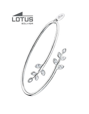 LOTUS Silver Bangle
